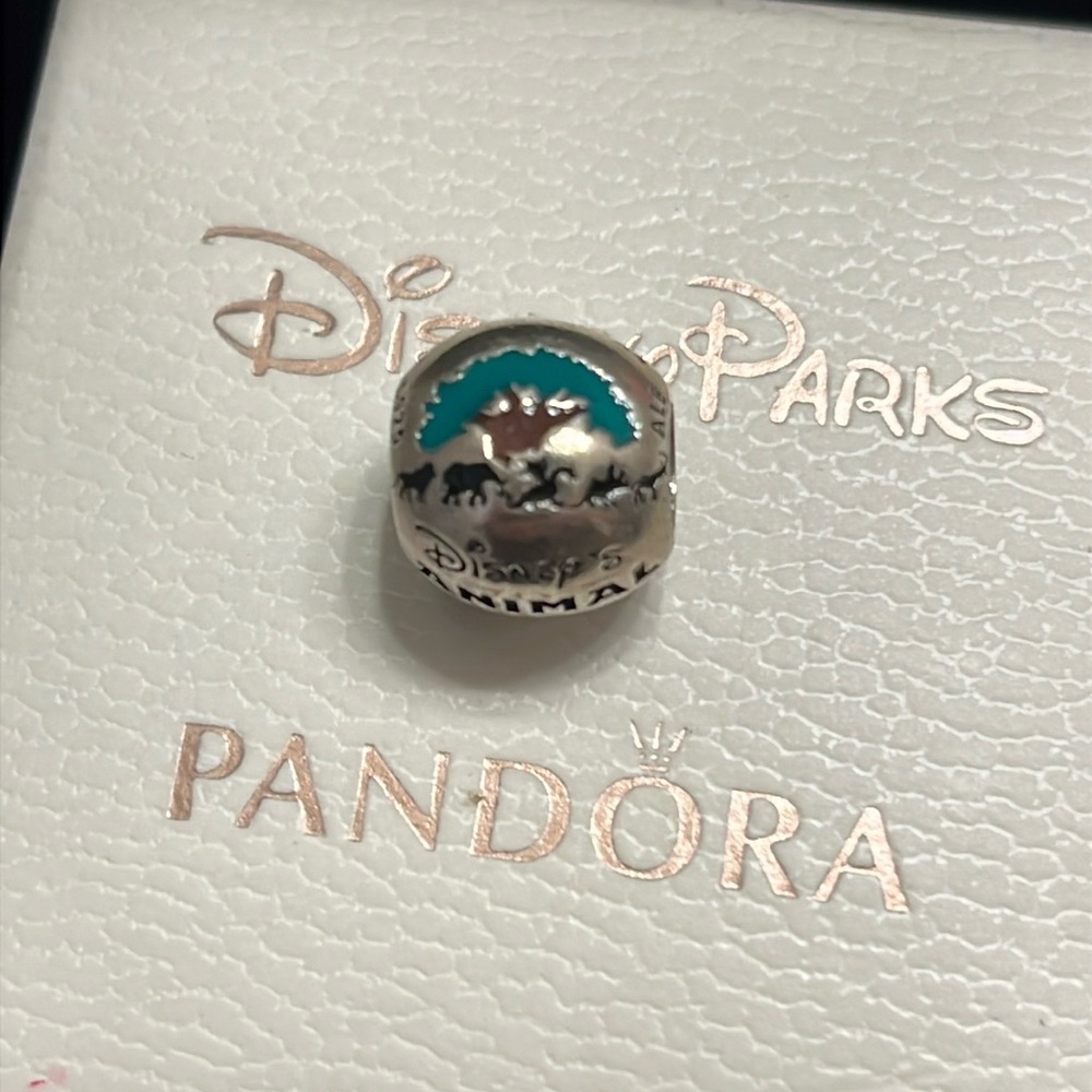 Pandora Disney Parks Animal Kingdom Silver Charm